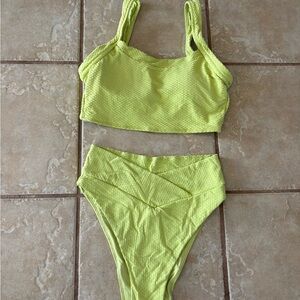 Aerie Textured Bikini Set